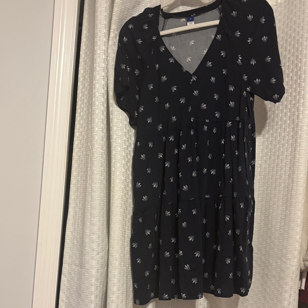 Old Navy Blue Floral Dress